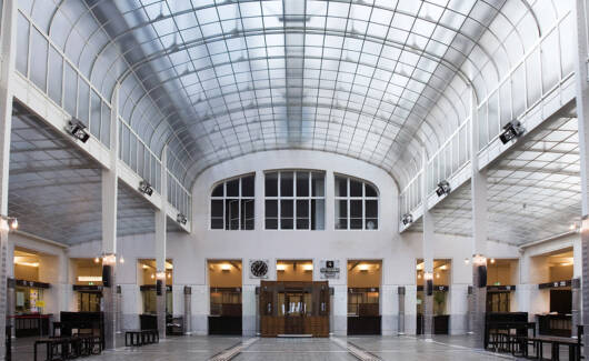 PSK Otto Wagner's Postsparkasse. Vienna, Austria