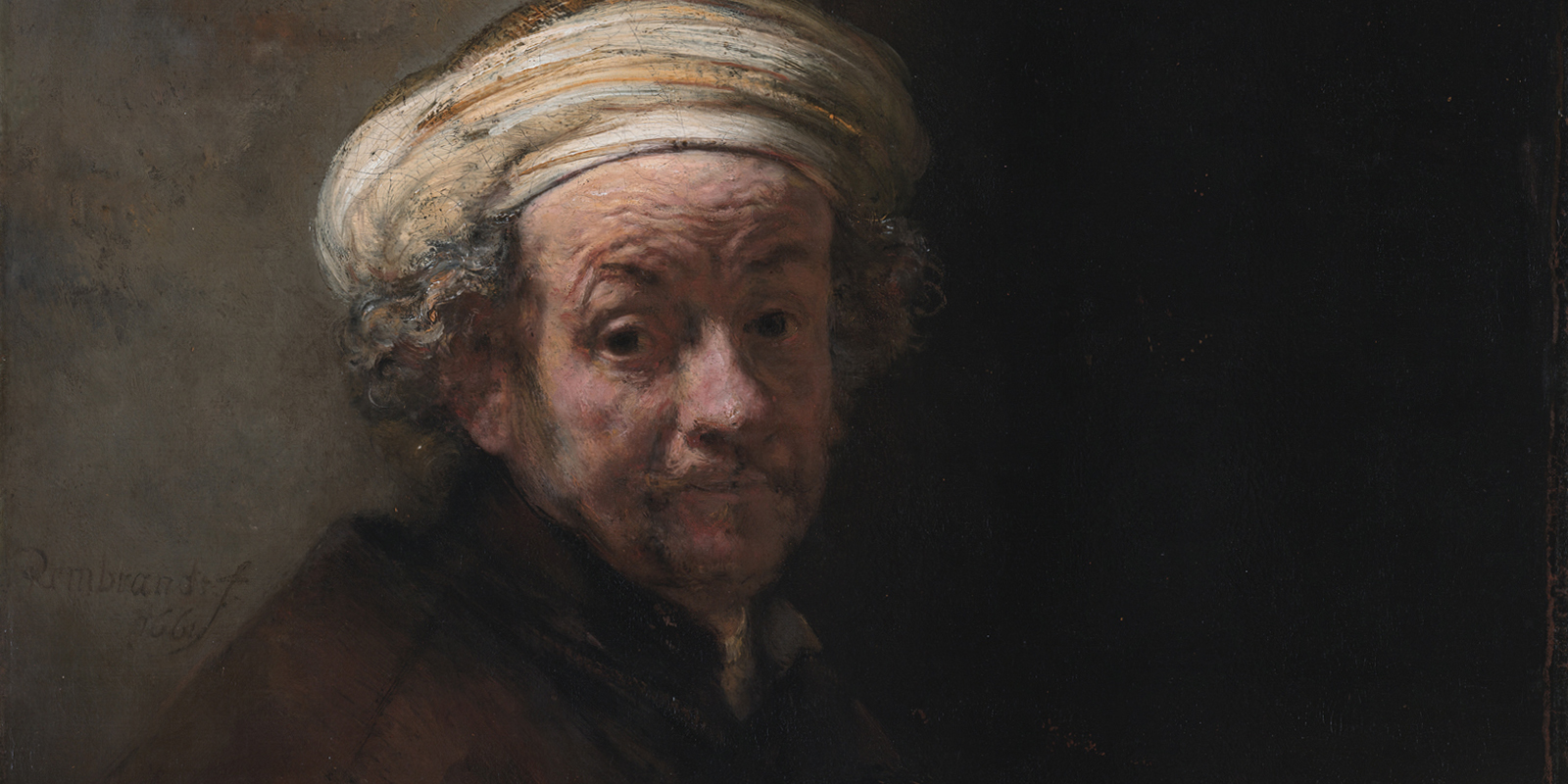 Self-portrait as the apostle Paul, by Rembrandt