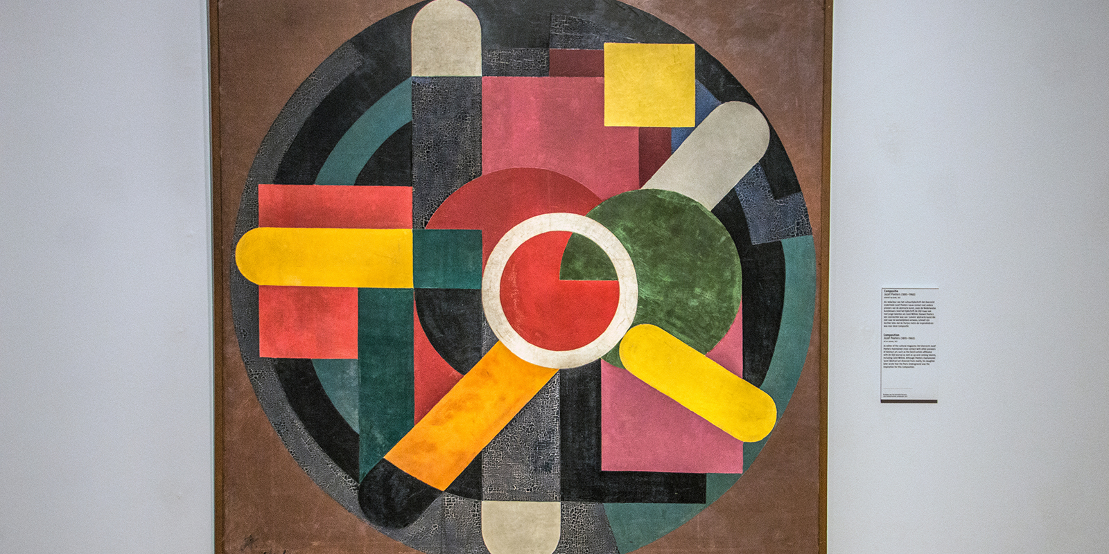 Painting From Jozef Peeters Called Compositie At Amsterdam The N