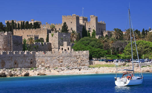 Rhodos Island, Greece - the medieval Grand Master Palace
