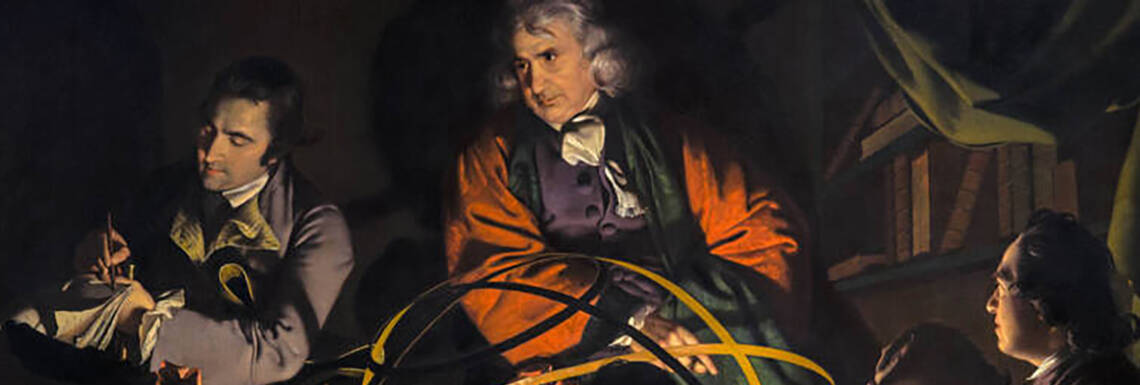 Banner Kant en de verlichting