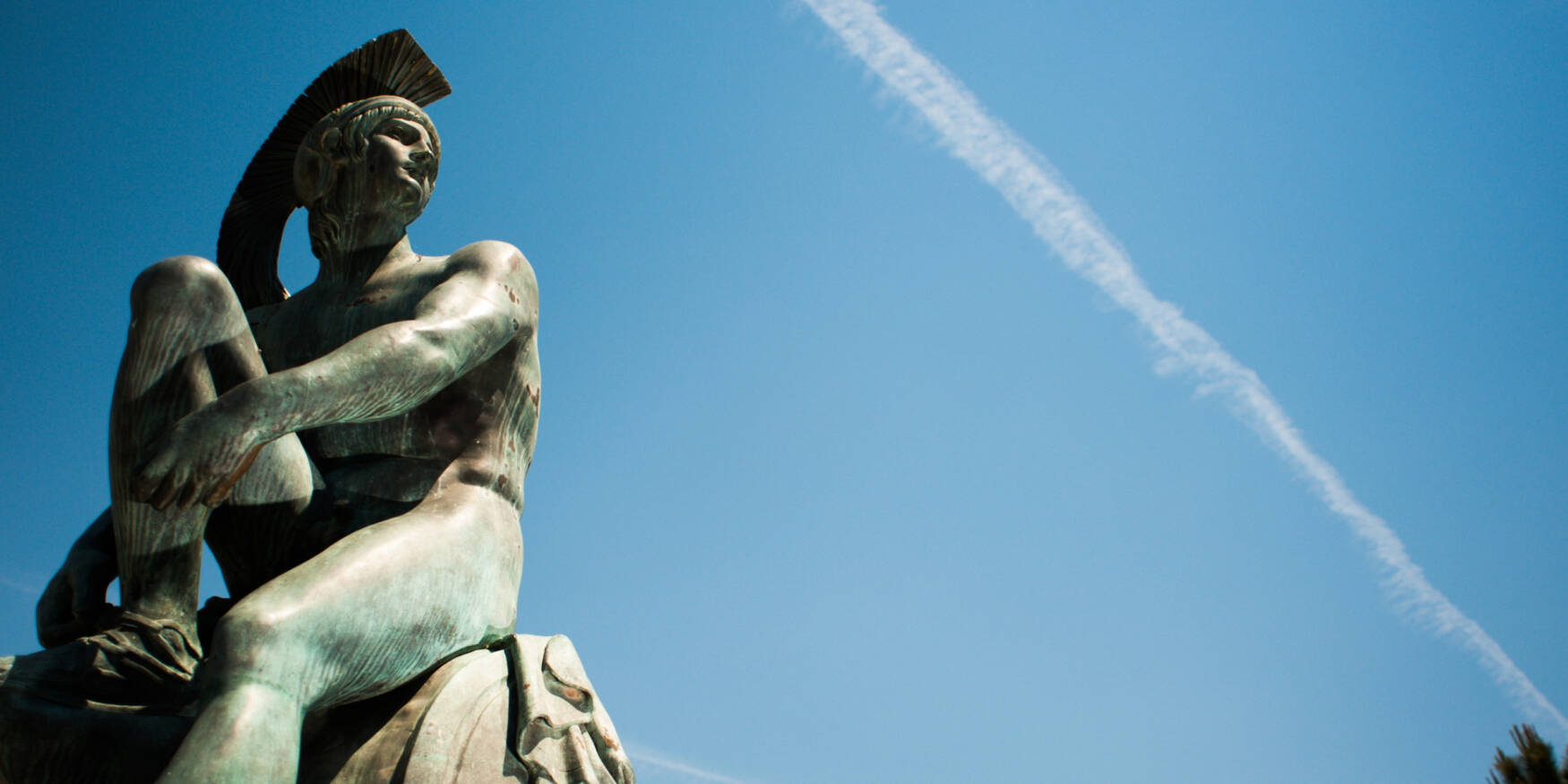 Statue of Theseus, Syntagma Square. Athens. Greece.