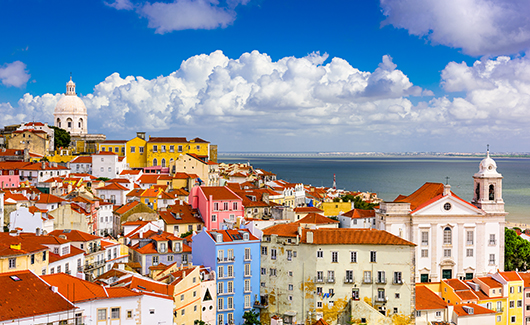Alfama Lisbon Cityscape