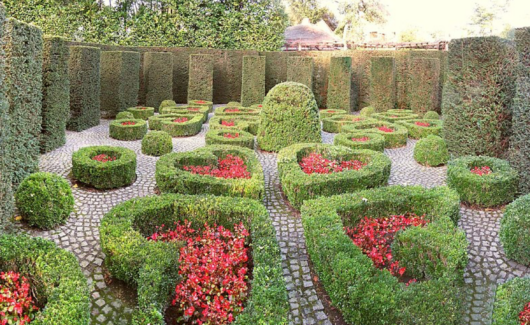 de geheime tuin van de Villa Van Buuren in Ukkel