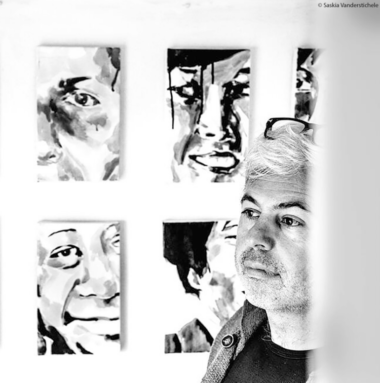 portret en schilderijen van Klaus Verscheure