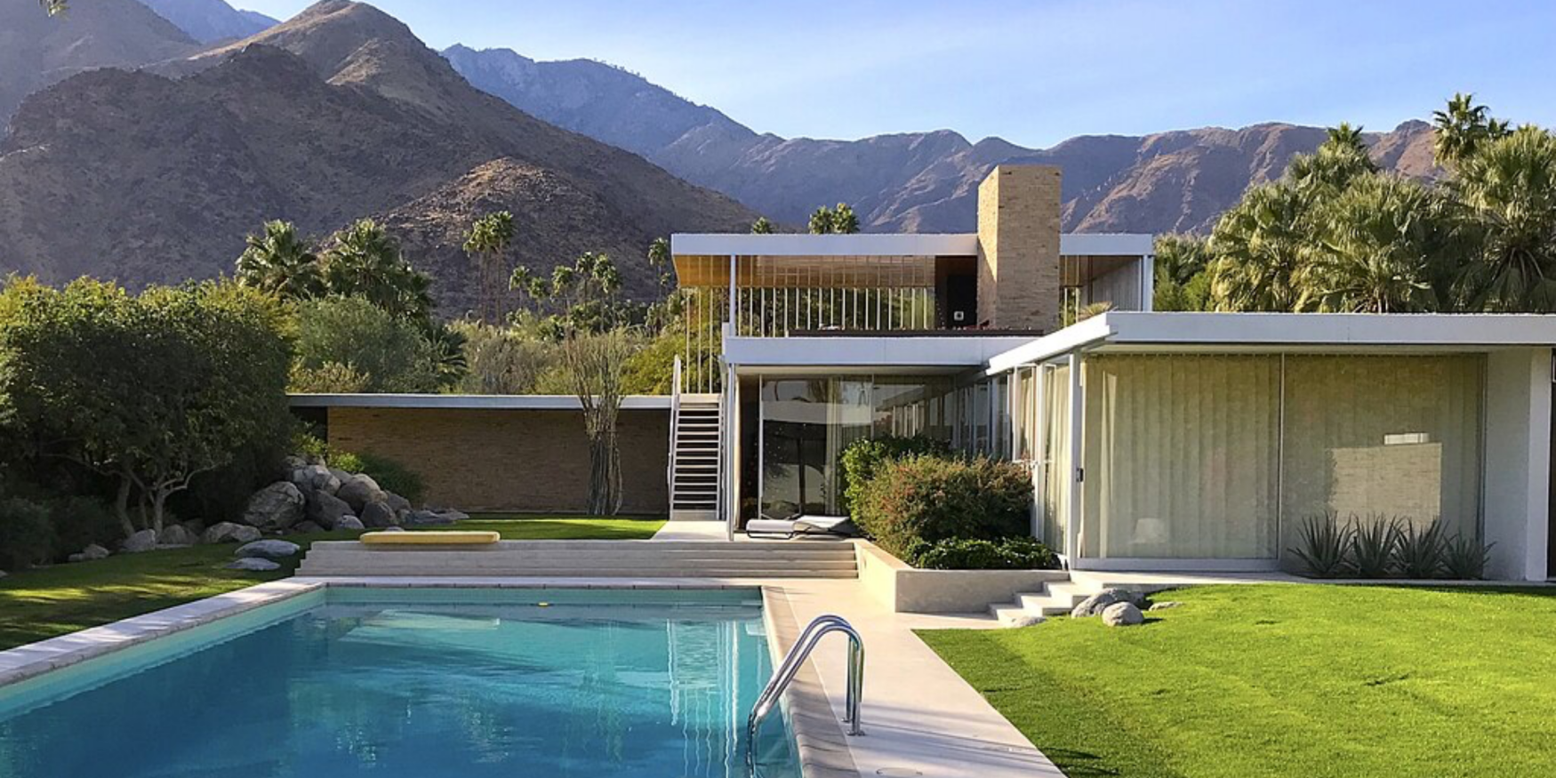 woning met zwembad van architect Neutra