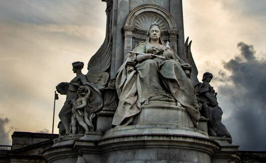 het 'Queen Victoria Memorial' in Londen