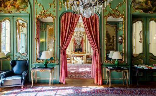 salon in het Hotel Falligan in Gent