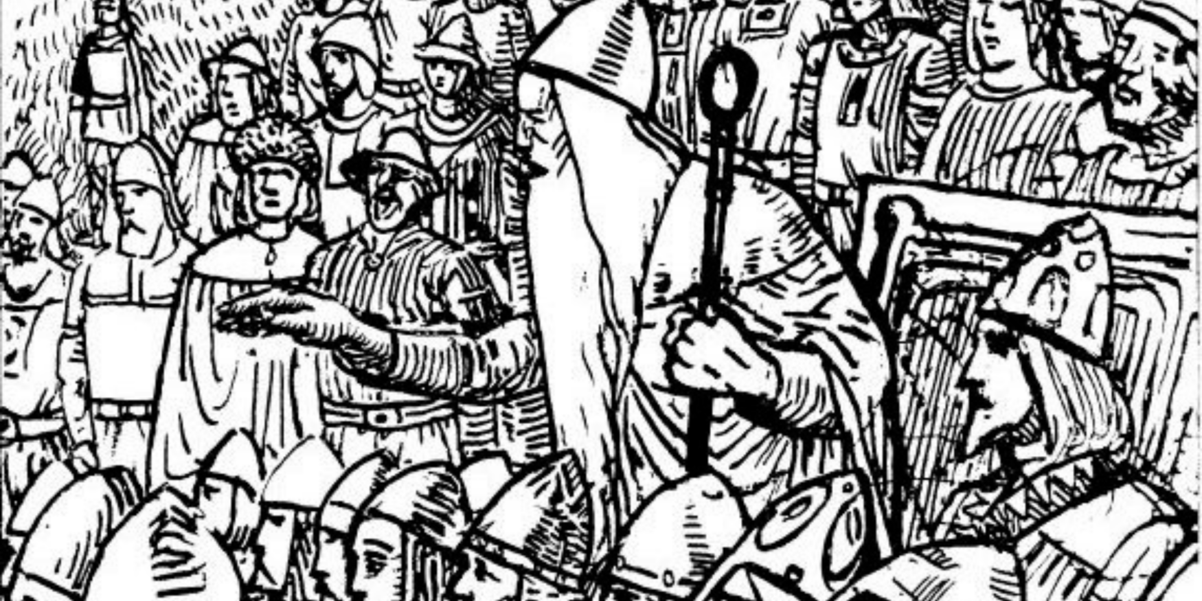 bijeenkomst van Vikingen tijdens de middeleeuwen.