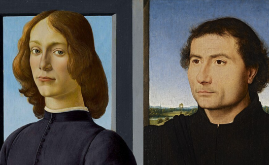 twee portretten, gemaakt door de Italiaanse meester Sandro Botticelli