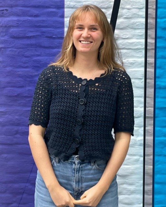 portret van Lise Cornelis, stafmedewerker programmatie bij Amarant