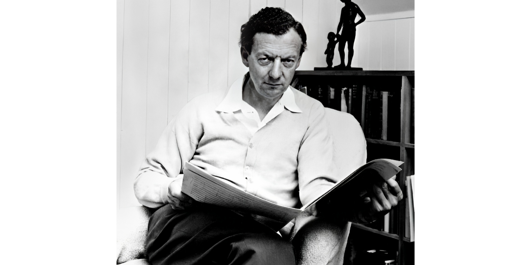 portret van Benjamin Britten