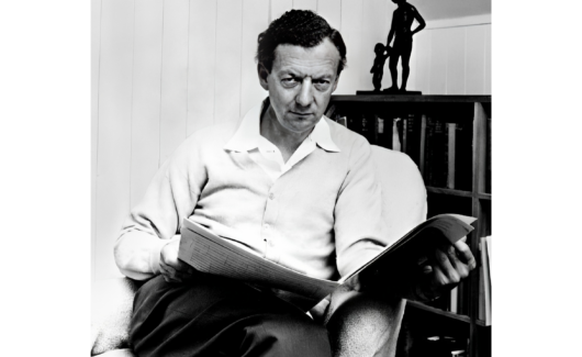 portret van Benjamin Britten