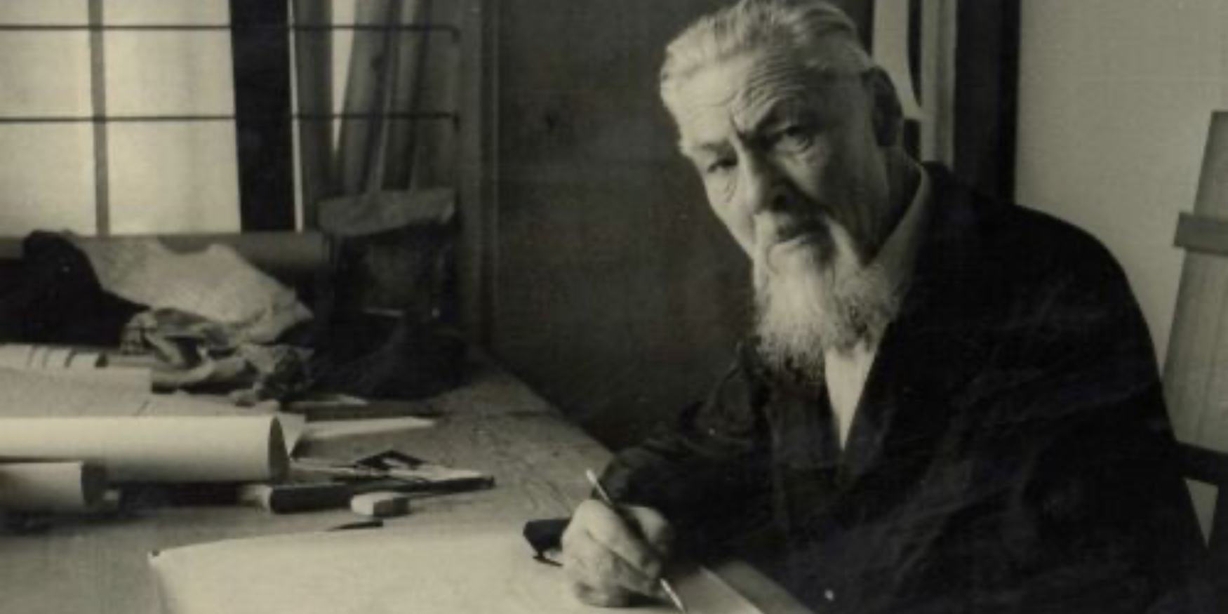 portret van architect Josef Plecnik