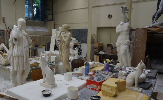 afgietselwerkplaats van het KMKG Brussel