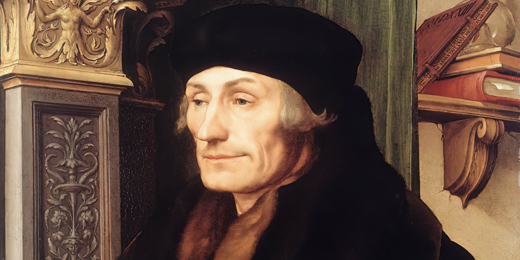 portret van Erasmus