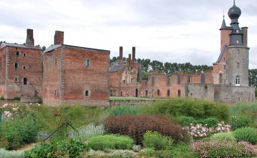 kasteelruïne van Havré (Bergen)