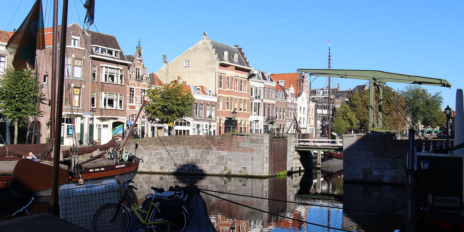 het historisch Delfshaven in Rotterdam