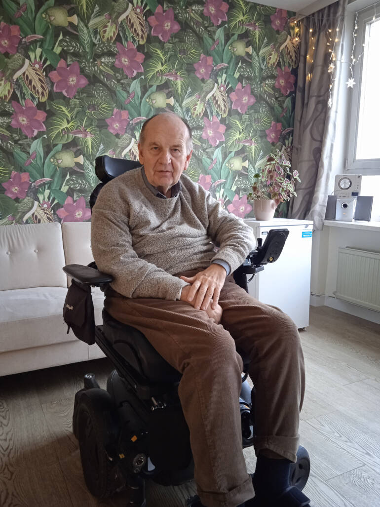 portret van stadsgids Frank Van Audenaerde